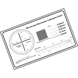 Régua De Calibração Para Micrômetro De Microscópio 1 Unidade