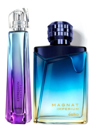 Perfume Magnat Imperium Men + Expression Colors Esika