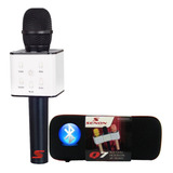 Microfono Portatil Senon Q7b Parlante Bluetooth Usb Karaoke