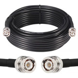 Mookeerf Cable Coaxial Bnc Macho A Bnc Macho De 35 Pies, Ca.