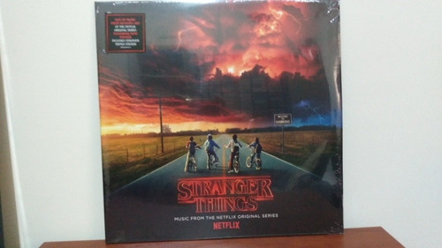 Lp Vinil Stranger Things Netflix Duplo Music From Novo Raro