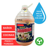 Limpiador Desinfectante Multiusos Amoniax Concentrado 5 L.