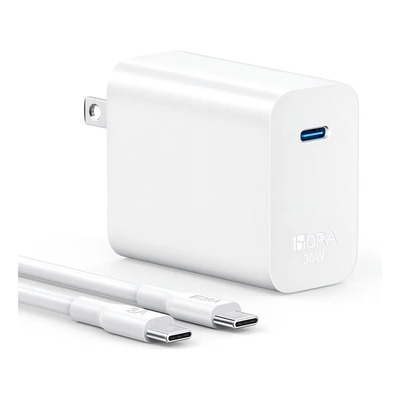 Cargador Usb C Pd 30w 1hora Tipo C Carga Super Rápido Con Cable 1m Tipo C A C Compatible Con iPhone 16 15 Pro Max\u002FSamsung\u002FMotorola\u002FXiaomi\u002FZTE | MercadoLibre