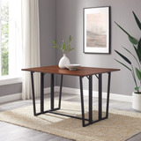 Walker Edison Cesi - Mesa De Comedor Ajustable Contemporanea