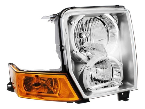 Faro Delantero Jeep Commander 2006 2007 2008 2009 2010 Foto 3