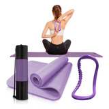 Combo Colchoneta Mat + Anillo Soft Pilates Abdominales