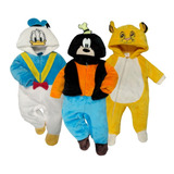 Kit 3 Mamelucos Disney Donald, Goofy, Simba A Precio De 2