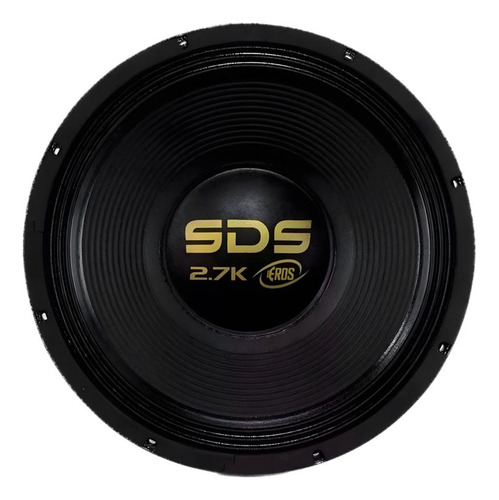 Subwoofer Eros Sds 15 Polegadas 1350w Rms E15 2.7k 4 Ohms