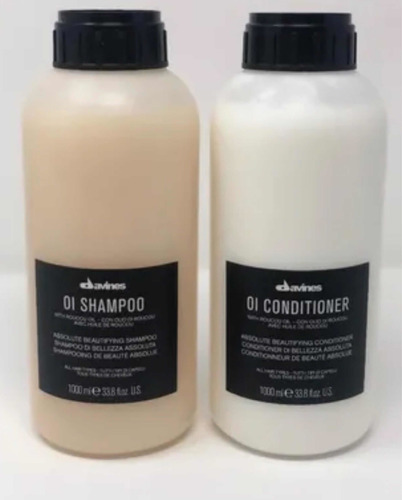 Shampoo Y Acondicionador Oi Davines De 1 Litro