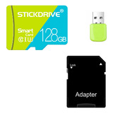 Tarjeta Microsd 128gb High Speed Tf Card Incluye Lector