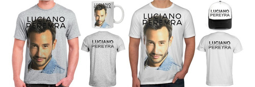 Combo Luciano Pereyra Recital Show Remera + Taza Mas Gorra 2