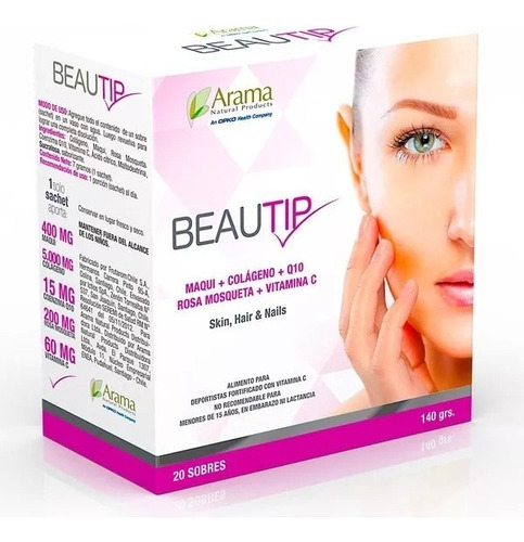 Arama · Beautip Colágeno Hidrolizado 140 Grs