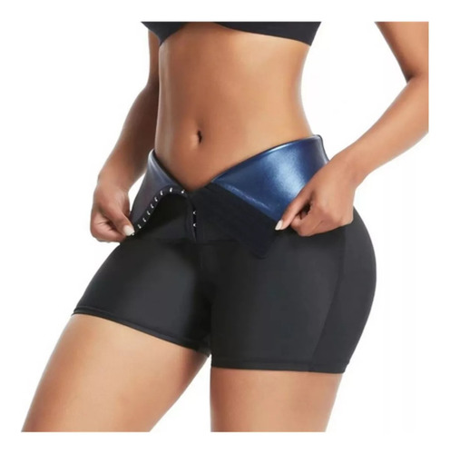 Bermuda Short Legging Efeito Sauna Modeladora Queima Gordura