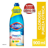 Cloro En Gel Clorox Pureza Cítrica 900 Ml