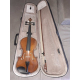 Antigo Violino Arco E Maleta Original Em  Excelente Estado. 