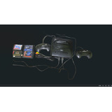 Mega Drive 3 Sega Tec Toy Sem Entrada Sega Cd + 2 Controles + 4 Cartuchos + Cabo Av