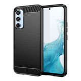 Funda Tpu Fibra Carbono Para Samsung A54 + Templado 5d 5g