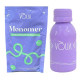 Monomer Liquido Unhas Acrilicas 30ml + Frasco 60ml - Volia