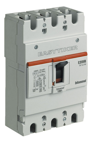 Interruptor Termomagnetico E250h 3p 250a T6133250 Bticno