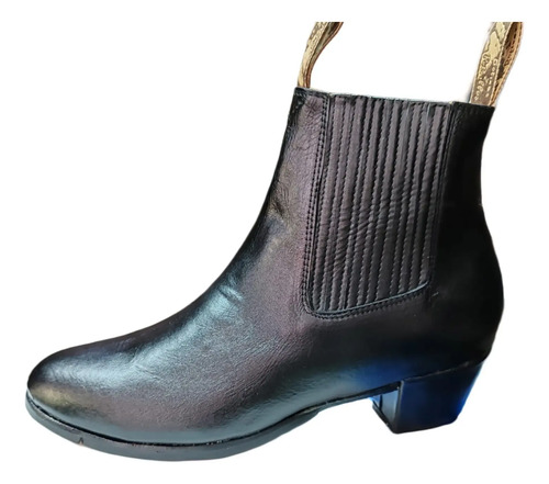 Botin Folklorico Profesional Piel Danza Clavos Folkore Fino