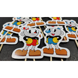 Adorno Cupcake Deco Show De Cuphead Y Mugman X12u