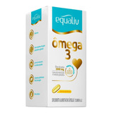 Equaliv Ômega 3 Óleo De Peixe 1000mg 180 Cápsulas Sabor Sem Sabor