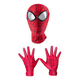 Máscara De Spiderman Avengers Para Disfraz De Halloween Roja