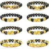 Cassieca 8 Pulseras Feng Shui De Buena Suerte Para Hombres Y