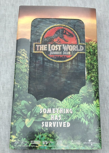 Pelicula Vhs, Jurassic Park, The Lost World, 1997