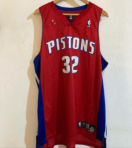 Camiseta Nba Adi Ds Pistons Hamilton#32 Talle Xl Importada