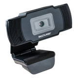 Webcam Multilaser Hd 720p Office Preto Barato