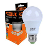 Kit 10 Lâmpada Led Bulbo 9w 6500k Foxlux Cor Da Luz Branco-frio 110v/220v