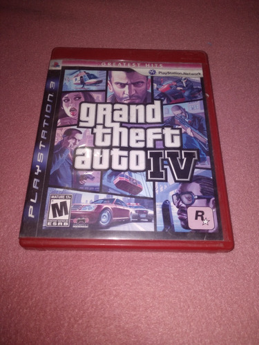 Juego Grand Theft Auto Iv  Greatest Hits Ps3 Físico