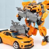 Carrinho Transformers Bumblebee Camaro Amarelo Brinquedo