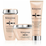 Kerastase Pack Curl Manifesto Bain,máscara Y Creme