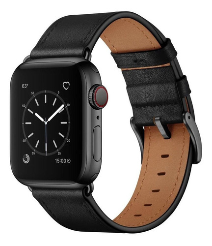 Correa Compatible Con Apple Watch De Piel  Genuina J43