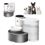 Bebedero Automático Fuente Para Gatos Sin Filtro Bateria Recargable 3L Clean-E Beepaw | Envío gratis