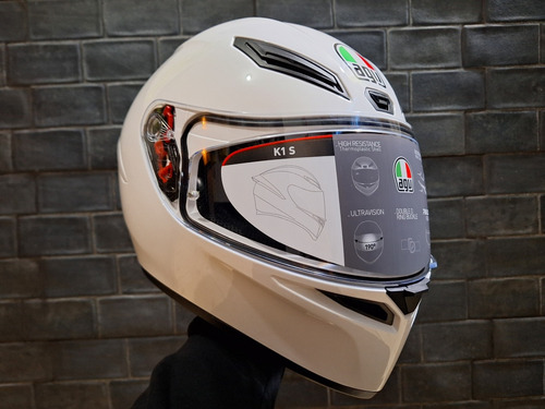 Casco Agv K-1 S Blanco Solid White