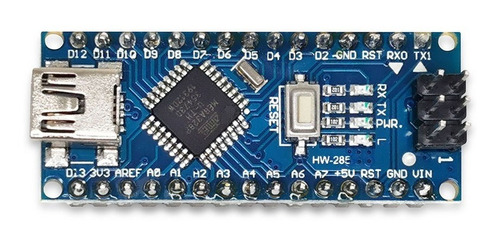  Placa Nano V3 Pino Soldado + Cabo Usb Para Arduino Nano