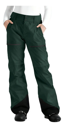 Pantalones N Para Mujer, Con Bolsillo, Forro Polar, Esquí