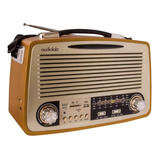 Receptor Radio Retro Vintage Bt Fm Mp3 Usb Sd Audiolab