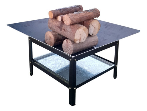 Lareira Externa 70cm Aquecedor - Jardim Fire Pit A Lenha