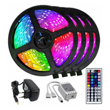 Tira De Luz Led Kit Para Dormitorio 20 Metros Rgb