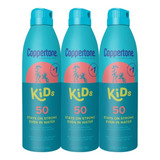 Spray De Proteção Solar Coppertone Kids 50 Spf 165g, Pacote