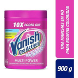 Vanish Oxi Action Gold Pote 900g Rosa Roupas Coloridas