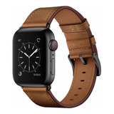 Correa Compatible Con Apple Watch De Piel  Genuina J43