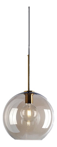 Lámpara Colgante De Techo De Vidrio Los 20x37cm