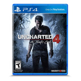 Uncharted 4: A Thief's End Standard Edition Físico Ps4