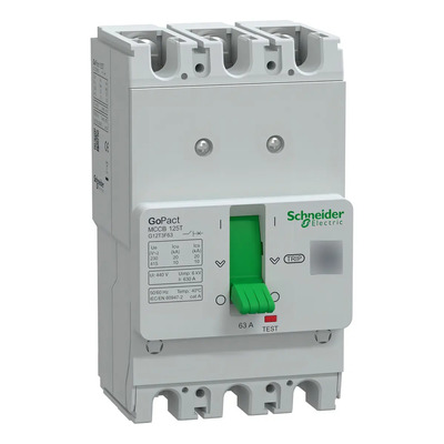 Disjuntor Caixa Moldada 3p 63a G12t3f63 / Gopact Schneider