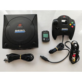 Sega Dreamcast Sports Black + Control + Memory Vmu + 5juegos